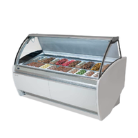 Infrico IDC-VAR24H Vitrine à gelato 87" Capacité 24 bacs