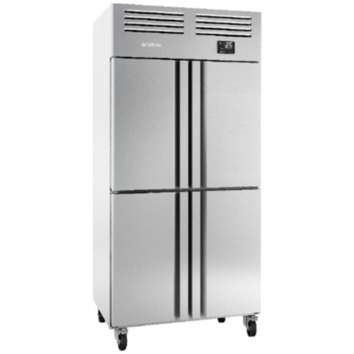 Infrico IRR-AGN604 38.38"W Two-Section Slimline Reach-In Refrigerator