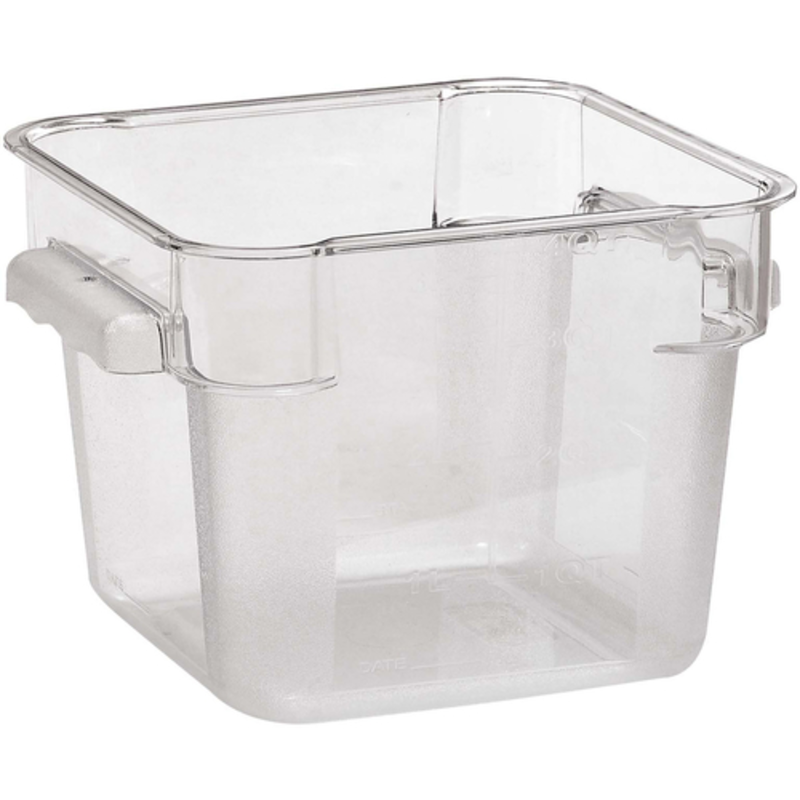 Clear Stackable Food Storage Container Ideal For Busy Kitchens With Easy Identification And Organization