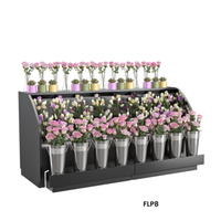 Structural Concepts FLP9 Allure 110-1/4"W Self-Service Refrigerated Merchandiser