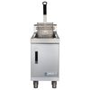 Eurodib TCF15L 15 lb. Propane Gas Countertop Fryer With Basket For Cooking Fries And More
