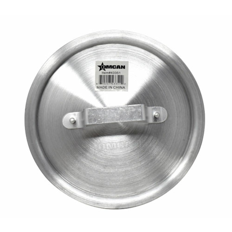Omcan Sauce Pan Lid, Professional-Grade Aluminum Lid For 2.5 Qt Sauce Pan