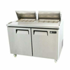 EFI Sales CMDR2-60VC 60 Inch Mega Top Prep Table, Stainless Steel Refrigerated Sandwich Prep Unit