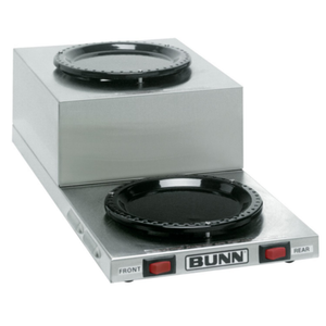 Bunn 11402.6000 WL2 2-Decanter Teapot Warmer with Stainless Finish