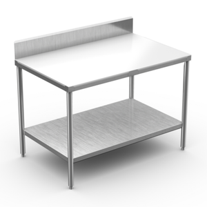 Winholt DPTSB-2472 72"L x 24"W Poly Top Work Table