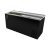 FAGOR Slide Top Bottle Cooler with a sleek black design and slide-top for easy access to chilled beverages.
