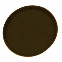 Omcan 80112 11" Diameter Round Non-Skid Plastic Serving Tray