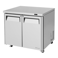 Turbo Air MUR-36L-N6 36.38" Two-Door Undercounter Low Boy Refrigerator