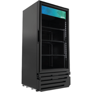Imbera VR10 BB 24"W Vertical Glass Door Cooler Merchandiser