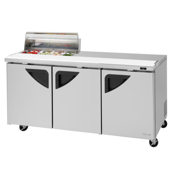 Turbo Air TST-72SD-08S-N-CL 72-5/8"W Refrigerated Sandwich Salad Unit