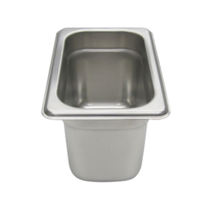 NESTWELL 200N4 Ninth Size 6-3/4" x 4-1/4" Steam Table Pan
