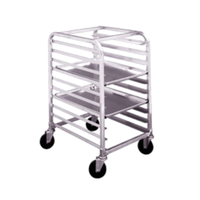 Winholt AL-1806-H Mobile Aluminum End-Loading Pan Rack 12 Pan Capacity