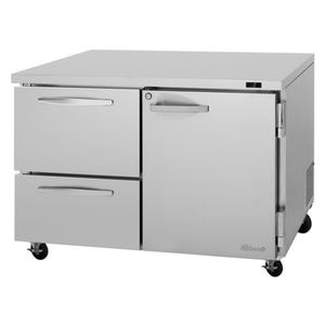 Turbo Air PUF-48-D2R(L)-N 48-1/4"W PRO Series Undercounter Freezer