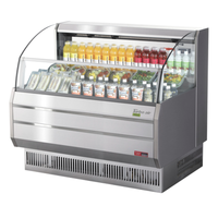 Turbo Air TOM-50SS-N 50-7/8"W 8.9 cu. ft. Horizontal Open Merchandiser