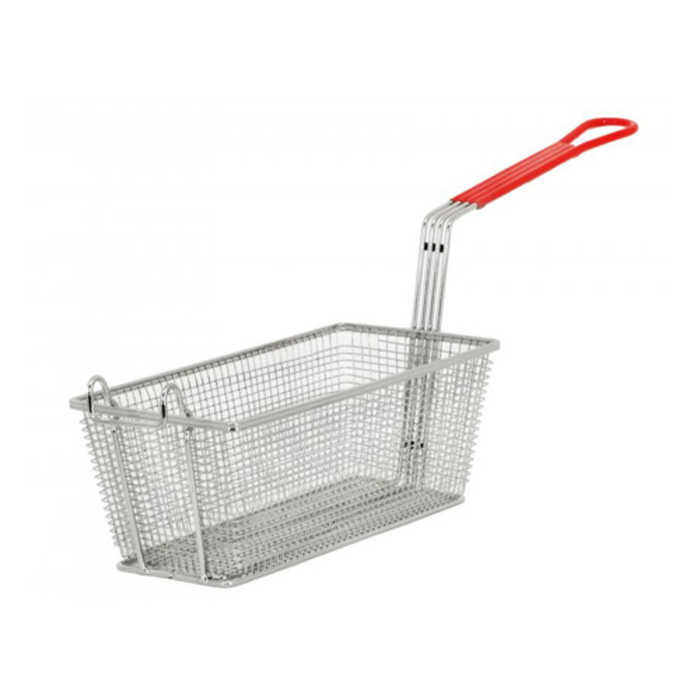Omcan 80556 Fryer Basket 12-7/8"L x 6-1/2"W Nickel-Plated Iron
