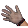 Omcan 13560 Stainless Steel Mesh Safety Glove Size XS cut-resistant stainless steel mesh glove for commercial kitchen knife safety