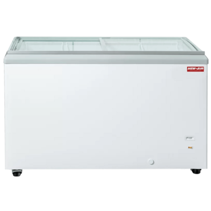 New Air NIF-71-FG 70.5-Inch Flat Glass Ice Cream Freezer