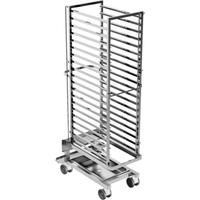 Angelo PO R201TXN 20x1/1GN Combi Oven Steamer Retherm Trolley For Combi Ovens