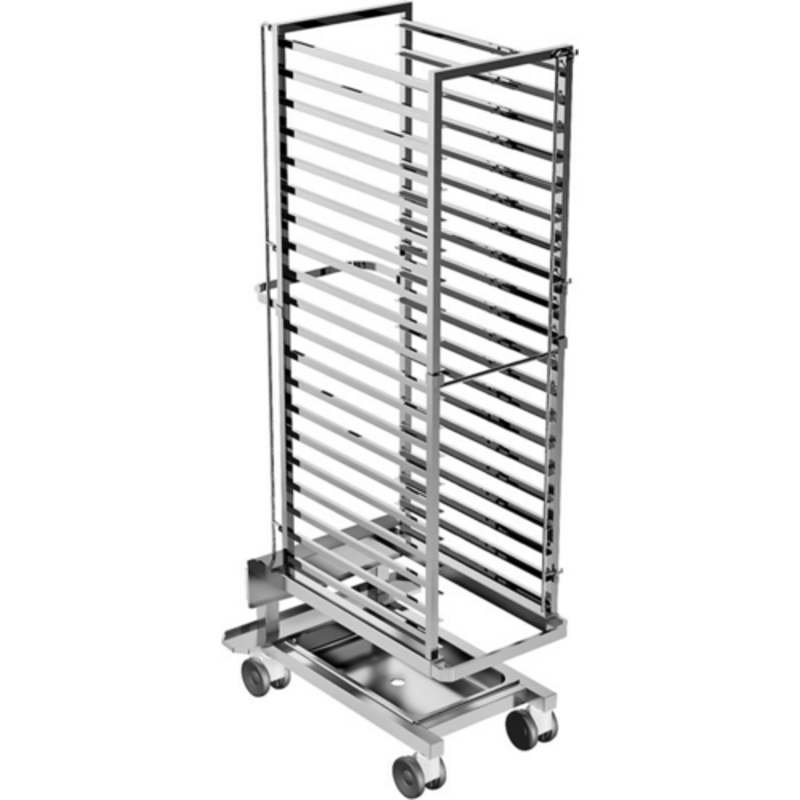 Angelo PO R201TXN 20x1/1GN Combi Oven Steamer Retherm Trolley For Combi Ovens