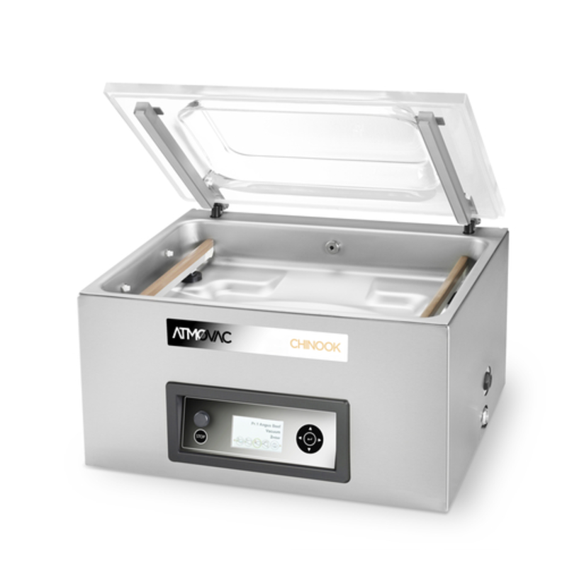 Atmovac Chinook16D Countertop Vacuum Packaging Machine Open Lid View