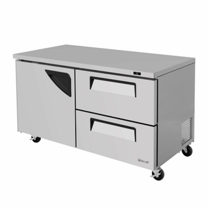 Turbo Air TUR-60SD-D2-N 60-1/4"W Undercounter Reach-In Refrigerator