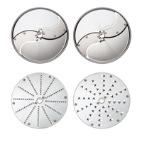Eurodib Dito Sama Food Processor Disc Set Featuring Slicing And Grating Discs For Versatile Food Preparation