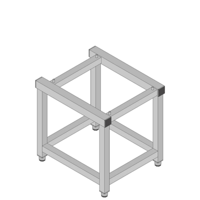 Lainox OSR50-STAND-STACK Stainless Steel Floor Stand for Stacking (2) Ovens