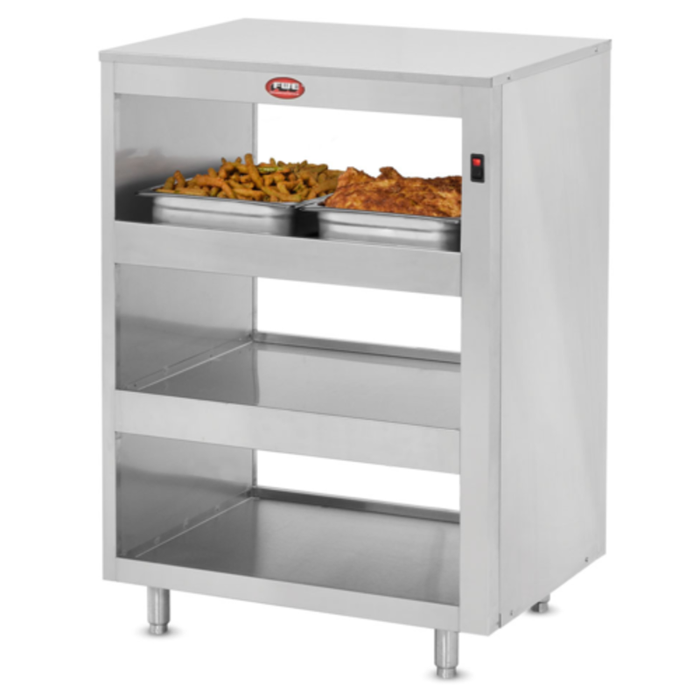 FWE HHS-IR-3-1220-6 Radiant Infrared Heated Holding Shelf 3-Tier 6 Pan Capacity