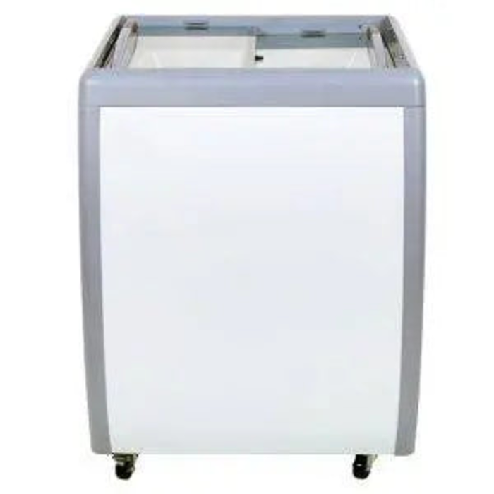 Ancaster 26 Inch Ice Cream Dipping Cabinet Freezer With Sliding Glass Top For Displaying Frozen Treats