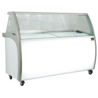 Kelvinator KCICDC10FH 67-3/4"W 10-Tub Ice Cream Dipping Cabinet
