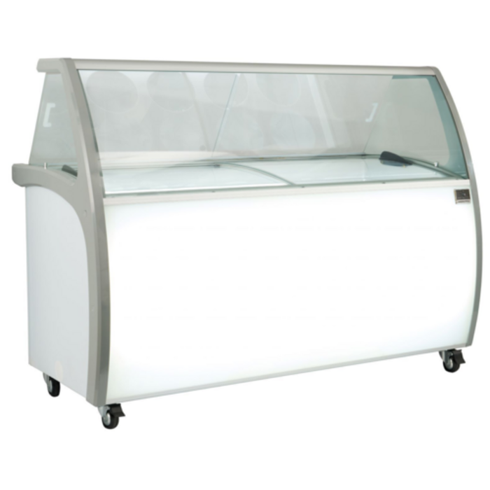 Kelvinator KCICDC10FH 67-3/4"W 10-Tub Ice Cream Dipping Cabinet
