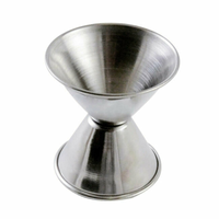 Omcan 80842 Stainless Steel Jigger, 2 oz Multi-Level Etched Capacity stainless steel cocktail measuring jigger for precise bartending