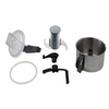 Dito Sama Emulsifying Kit Components Including Bowl, Blades, Lid, And Attachments For TRK & K55 Mixers