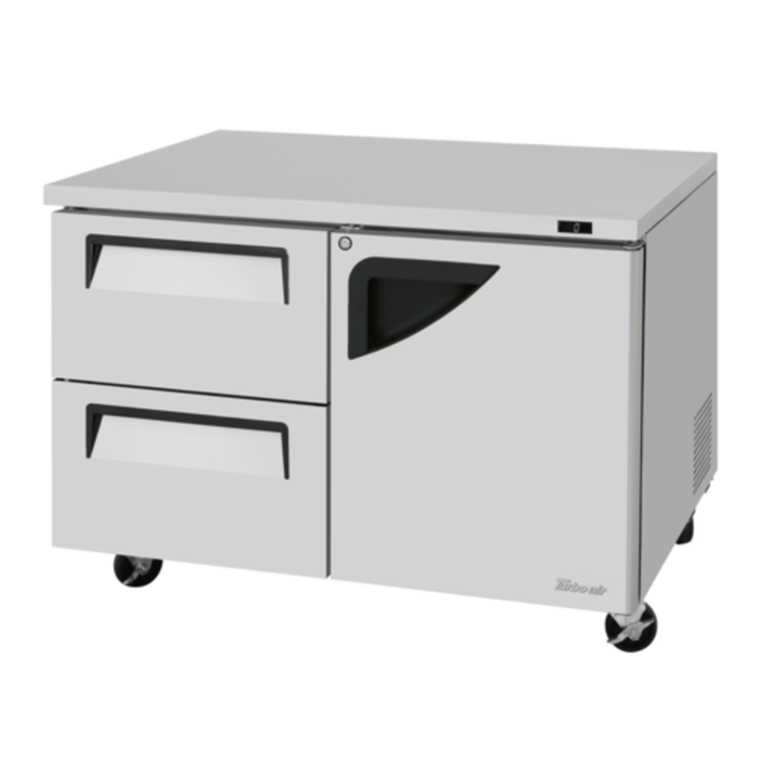 Turbo Air TUF-48SD-D2R-N 48-1/4" Undercounter Freezer with Two Drawers