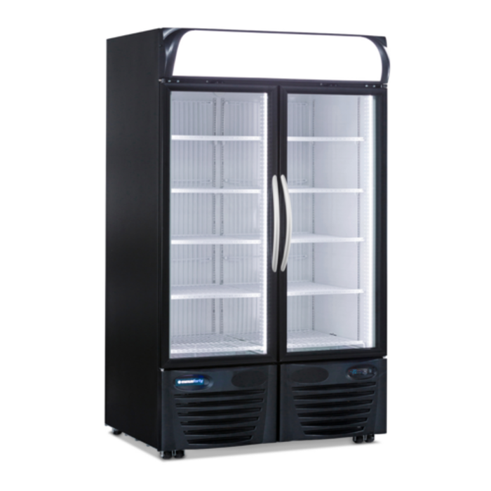 Minus Forty 43-UDGR 46.5-Inch Glass Door Display Refrigerator Merchandiser