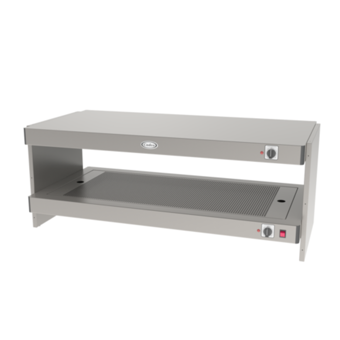 Cadco PGW-15 52" Wide Countertop Pass-Through Heated Holding Bin