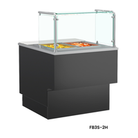 Structural Concepts FB3S-2H 36" Grocerant Heated Service Food Bar