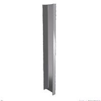 Winholt SSWC-8-22-144 8 x 144 Inch Corner Wall Cap