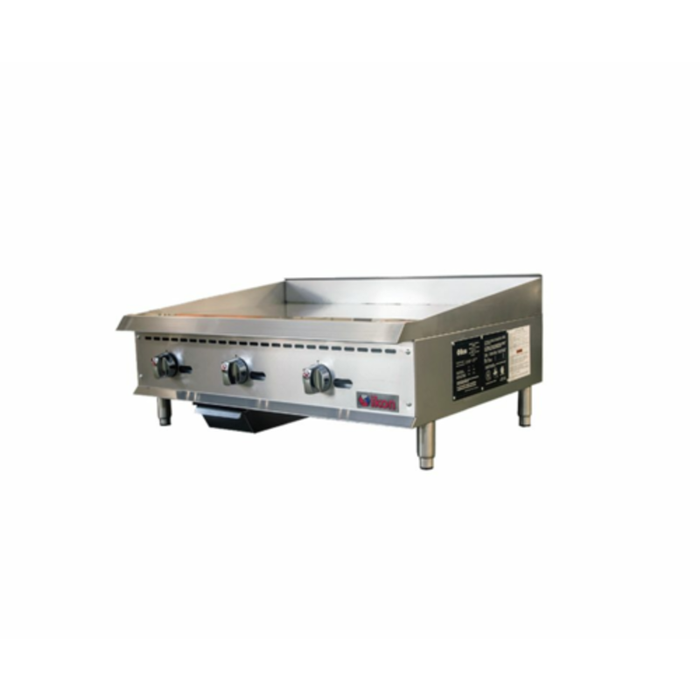 IKON ITG-36 36" W Gas Countertop Thermostatic Griddle
