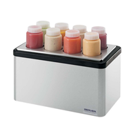 Server 87360 Countertop Squeeze Bottle Station, Holds (8) Bottles