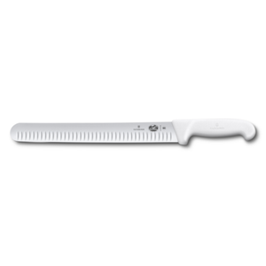 Victorinox 5.4727.30 Slicer Knife 12" Granton Edge with White Fibrox Handle