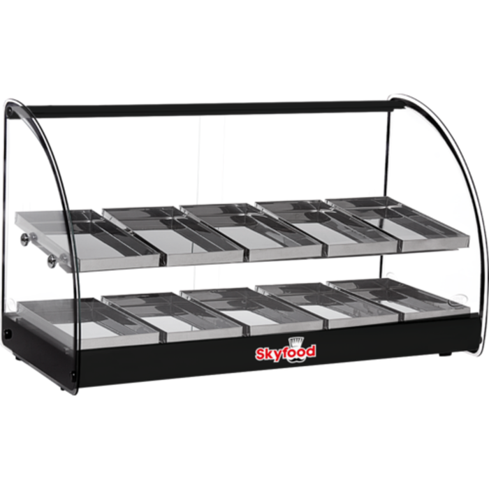 Skyfood FWD2-30BL 30.33"W Countertop Heated Deli Display Case