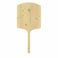 OMCAN 80609 Wooden Pizza Peel 20" x 22" Blade