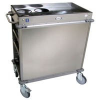 Cadco BC-2 MobileServ® Beverage Cart 36.25"W 4 Airpot Wells
