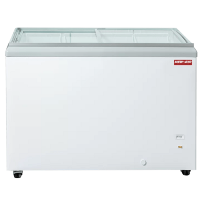 New Air NIF-50-FG 50-Inch Commercial Flat Glass Ice Cream Freezer