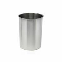 Omcan 44653 Bac gastro 1/3 en acier inoxydable durable pour bain-marie