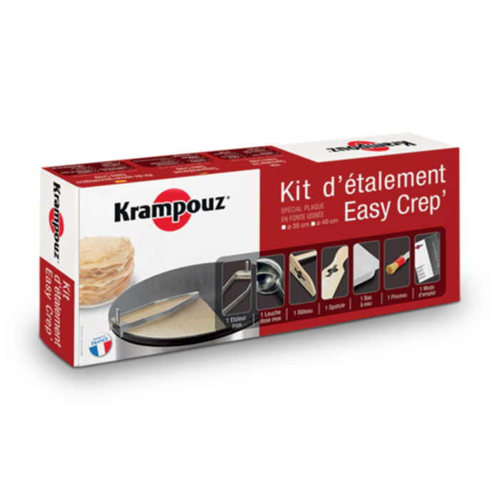 Krampouz AKE84 Professional Crepe Maker Spreading Kit For Perfectly Thin Crepes With Essential Accessories