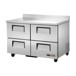 True TWT-48D-4-HC 48 Inch Refrigerated Work Top Counter