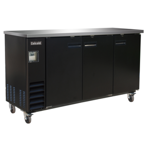 Celcold CBB60B 61"W 14.16 cu. ft. Back Bar Refrigerator