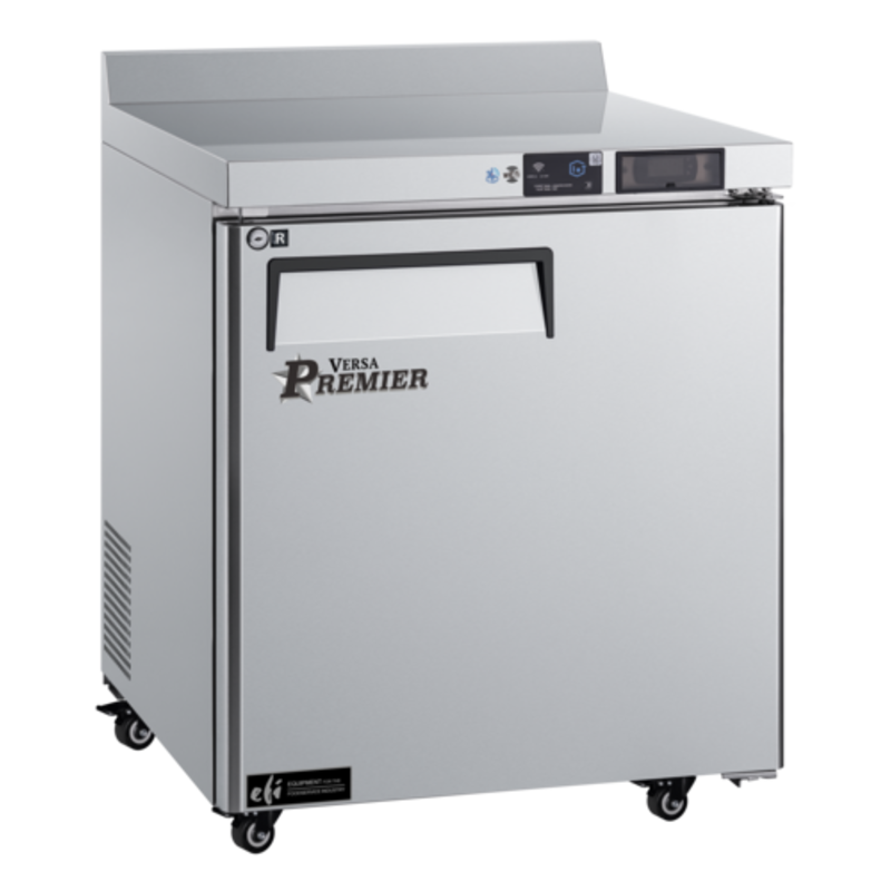 Versa Premier CWDR1-27VCP-R Worktop Refrigerator 27 Inch With Stainless Steel Worktop And Compact Design